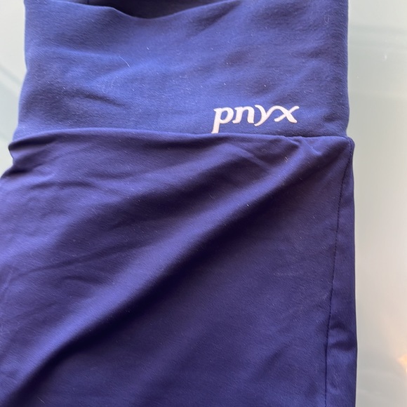 Woman’s legging pnyx navy blue size small made in Brazil - Picture 2 of 6